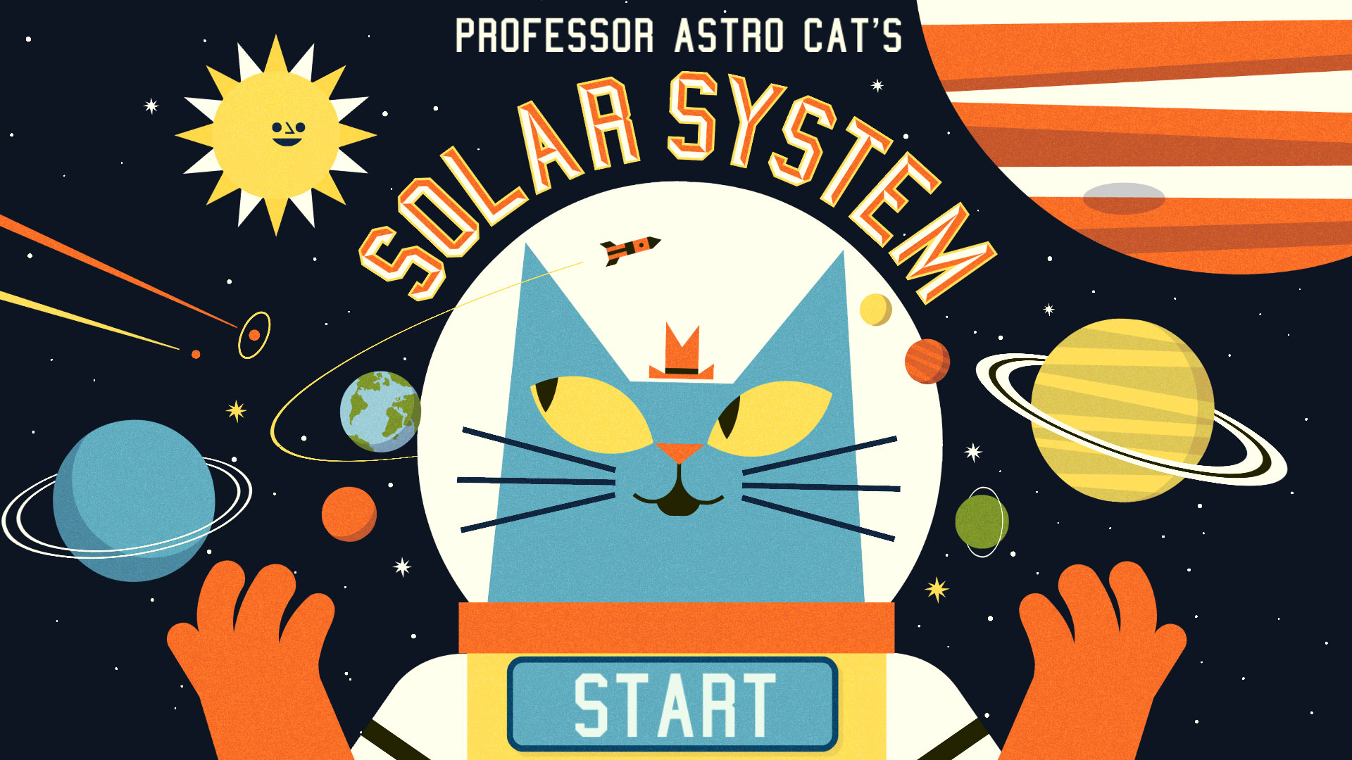 Professor Astro Cat’s Solar System