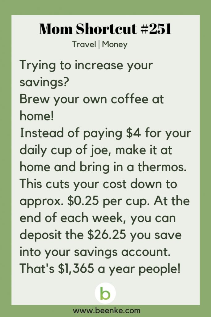 money saving tips