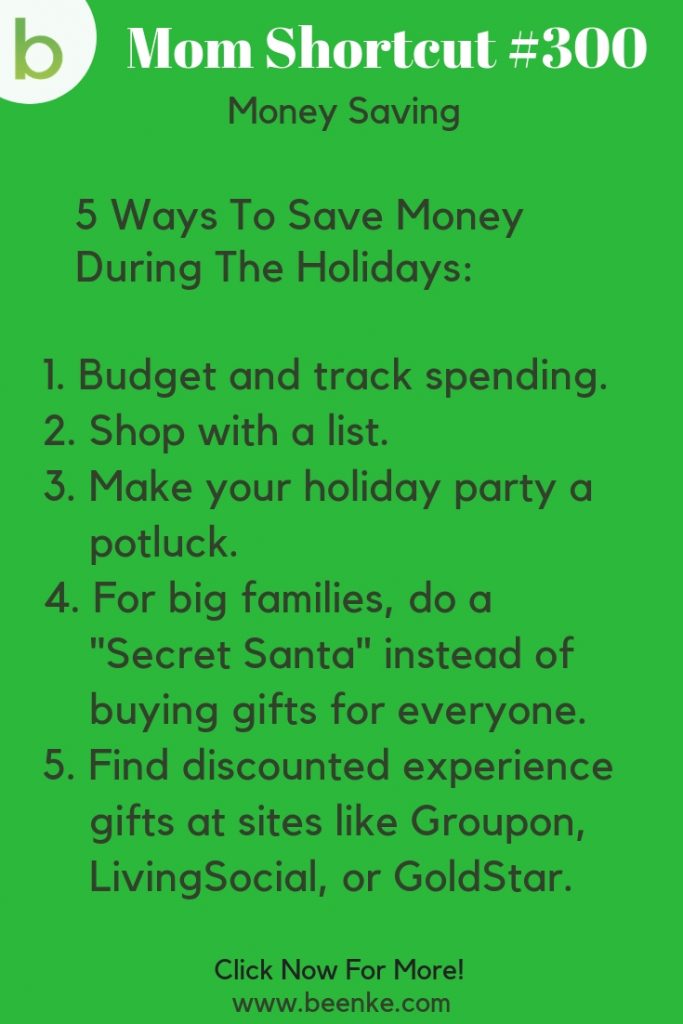 money saving tips