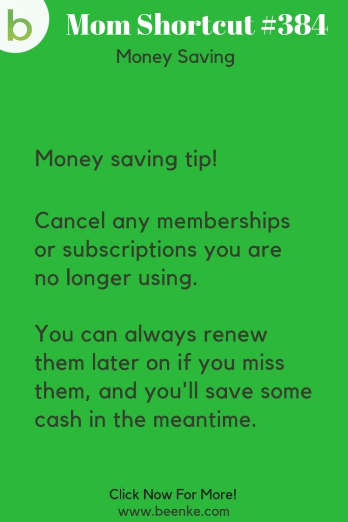 money saving tips