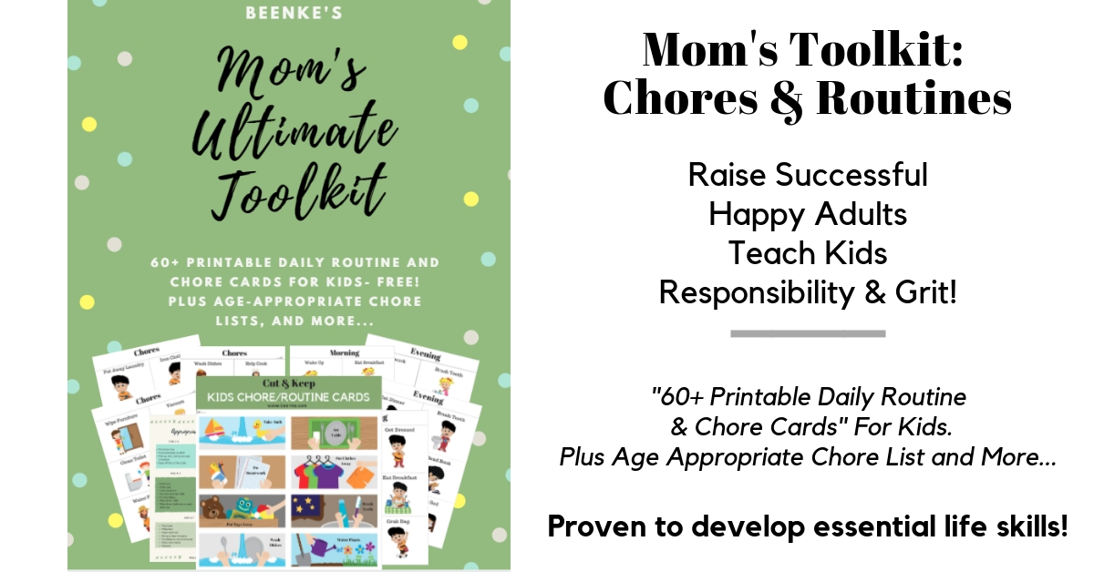 Printable Chore Charts For Kids!