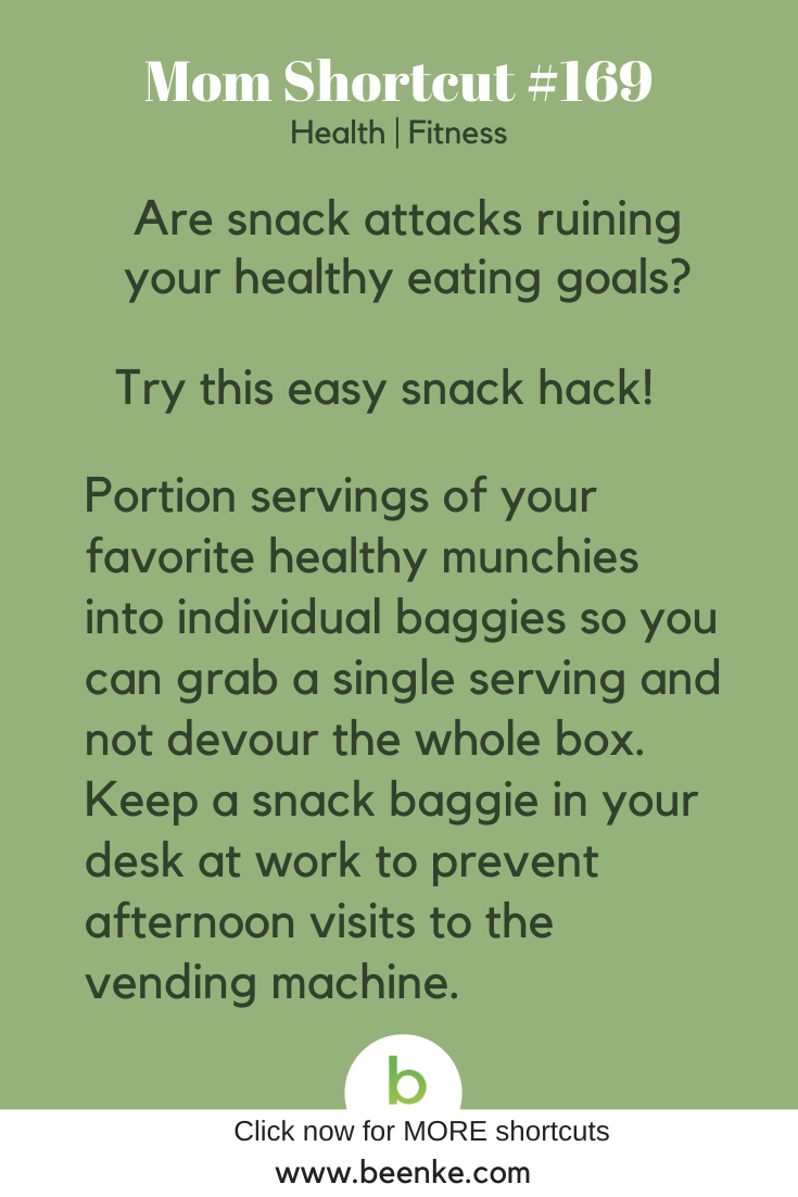 fitness hack to fight snacking